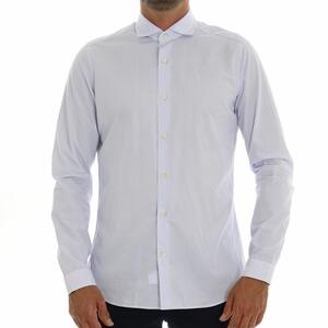 CAMICIA SLIM BLU